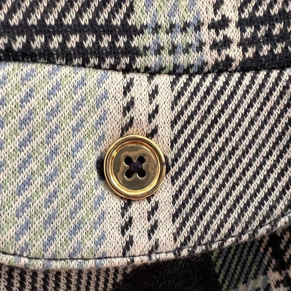 Janie And Jack Blue Plaid Dress NWT - Picture 5 of 12